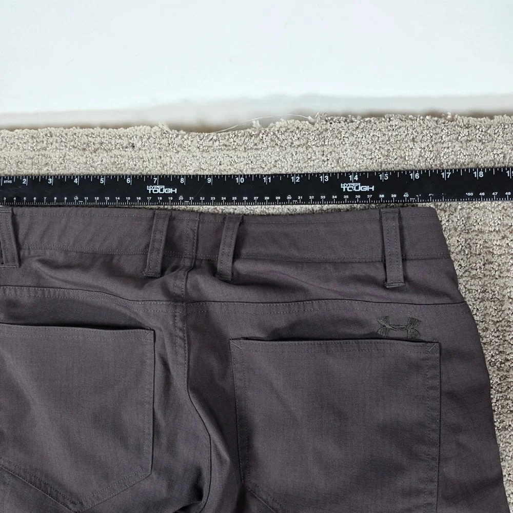 Under Armour UA Storm Mens Loose Fit Ripstop Pants Green 34x30 *READ